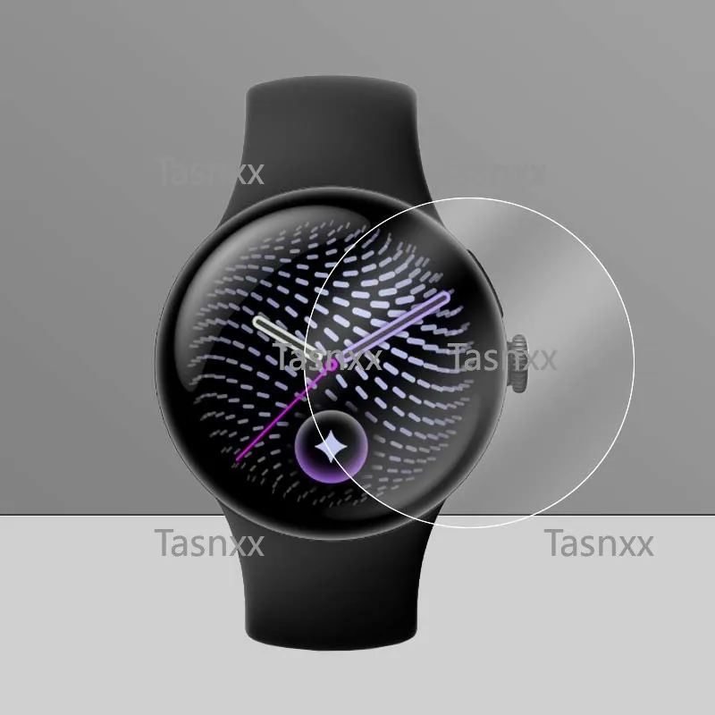 Фото Ультратонкая защитная пленка для экрана Google Pixel Watch 5 4 41 мм 45 мм, антицарапинная, мягкая, восстанавливаемая гидрогелевая пленка - не закаленное стекло №2