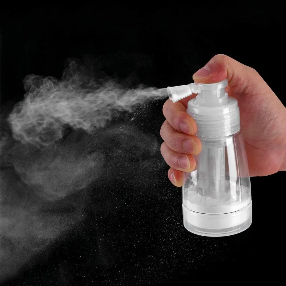 

Refillable Powder Spray Bottle New Atomizer Press Sub-bottling Tube Portable Refillable Shampoo Bottles Dry Shampoo