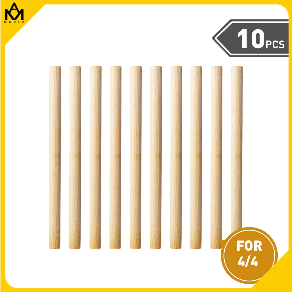 

10PCS Cello Sound Post Spruce Wood Soundpost For 4/4 Cello Acoustic Cello Sound Post Violin Family Parts