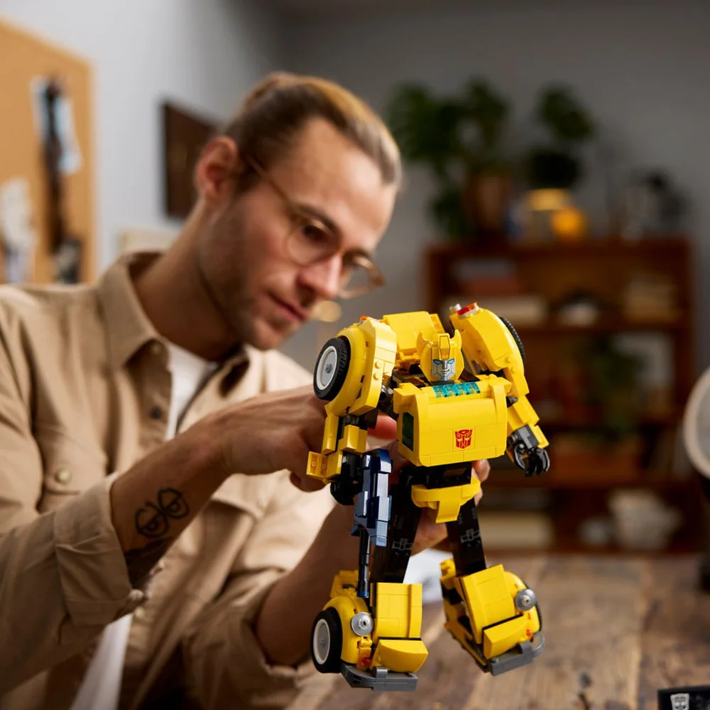 950 шт. Детский конструктор робот