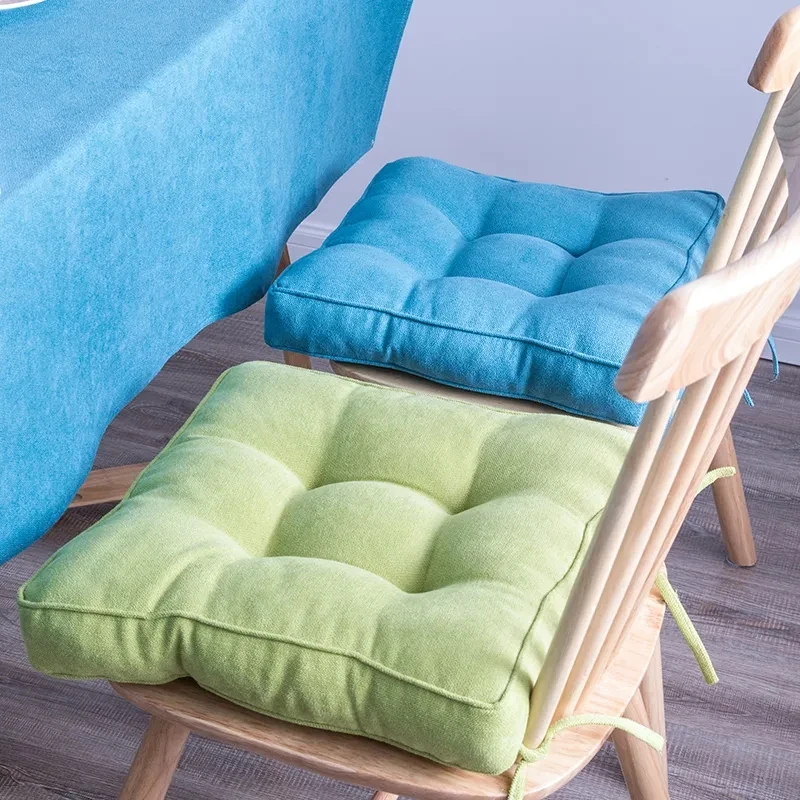 

1PC Nordic Style Dining Room Chair Cushion Heighten Thicken Stool Seat Pad 40x40/45x45/50x50cm Tatami Pads Chair Mat Sofa Pillow