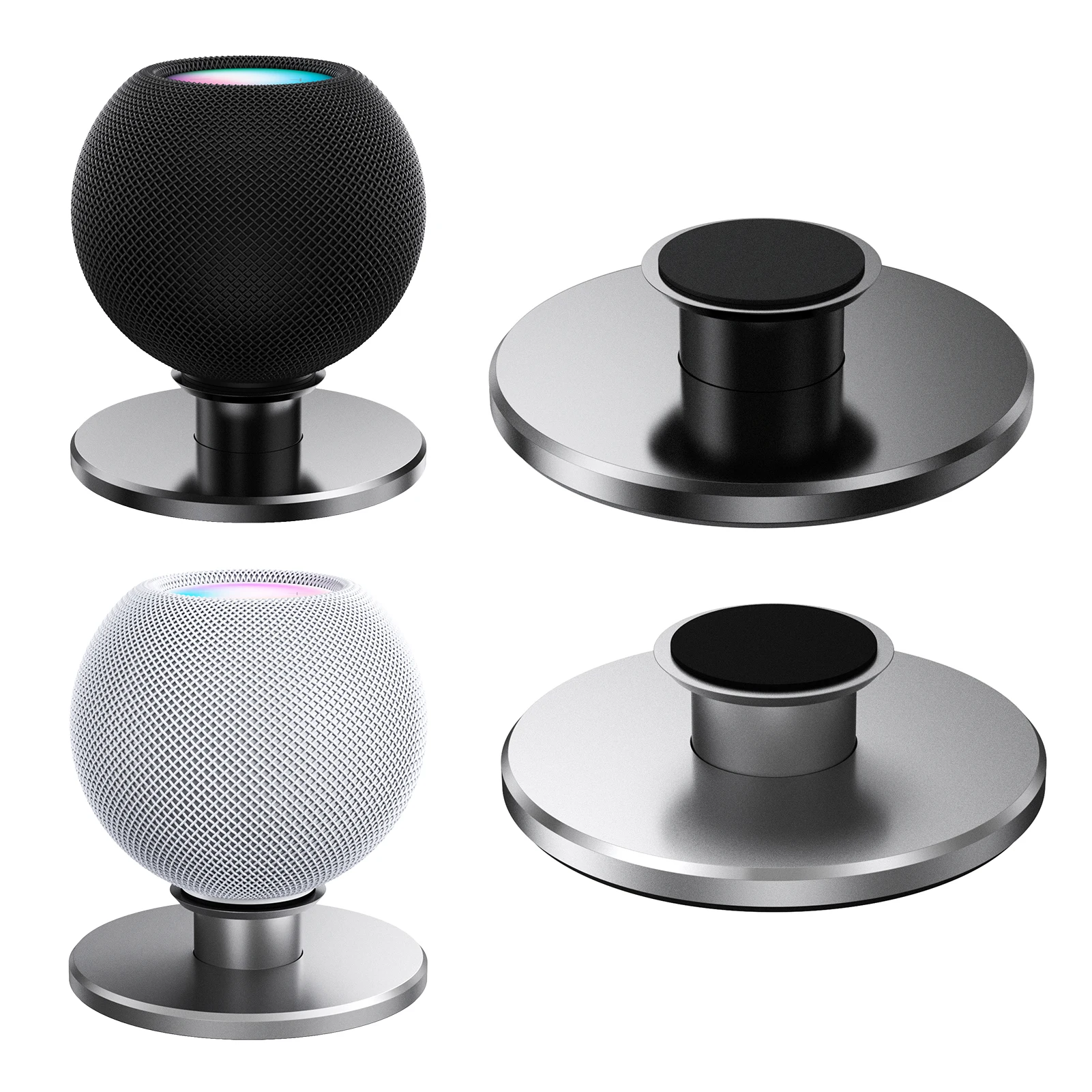 

Для мини-динамика HomePod, поворот на 360 градусов, кронштейн из алюминиевого сплава, для рабочего стола, аксессуары для аудио