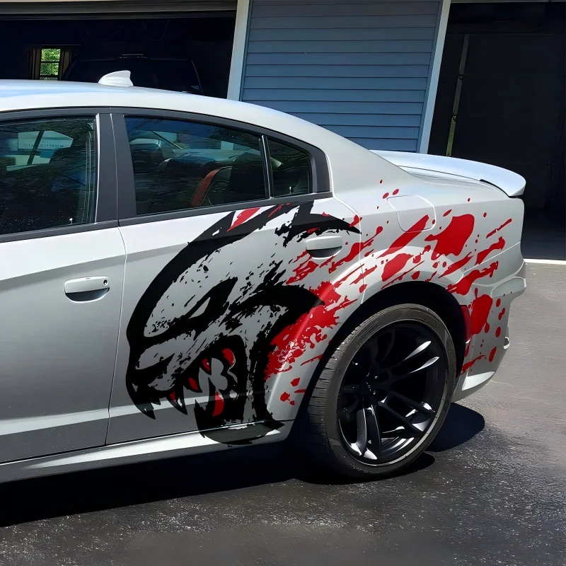 2 шт. виниловых наклеек для автомобиля Dodge Challenger, для кастомизации кузова, спортивные и модные наклейки (art.: 3920da284e361) - 3920da284e361