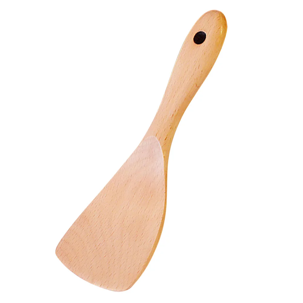 

Rice Spoon Kitchen Paddle Spatula Ladle Wooden Scoop Cooking Stick Non Serving Cooker Wood Potato Server Scooper Utensil