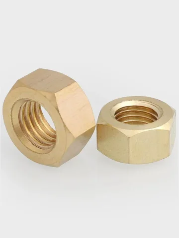 Шестигранные гайки из латуни и меди M1.4-M24
