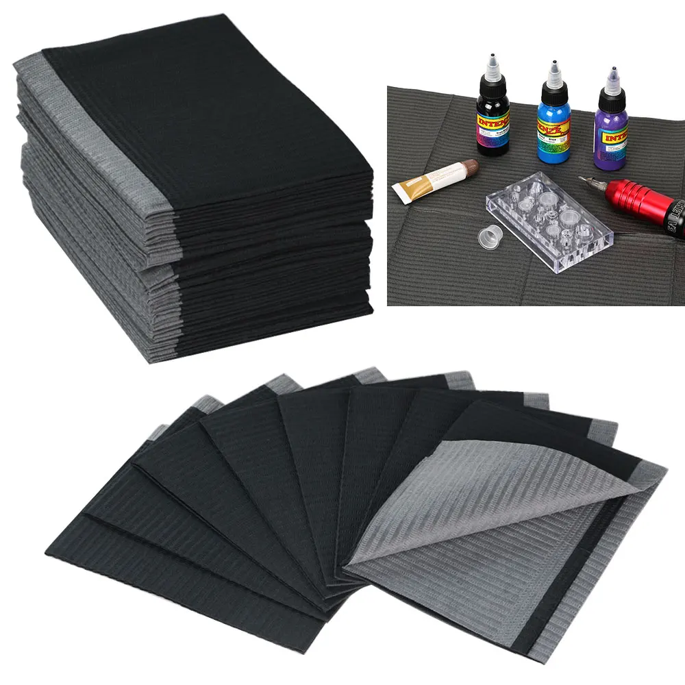 125 шт. водонепроницаемые нагрудники для тату-салона