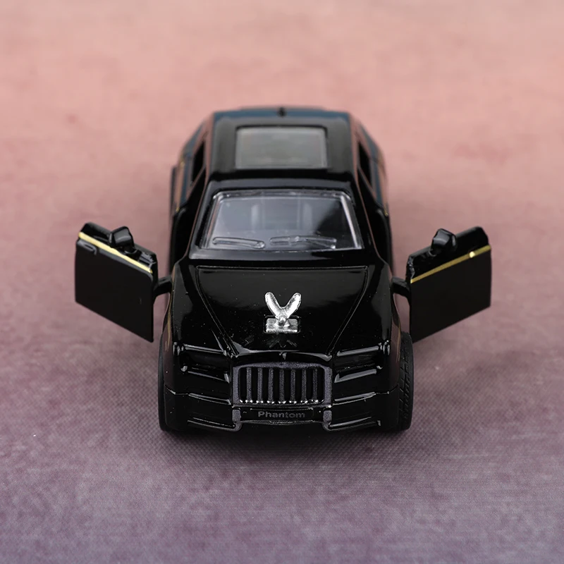 Фото (мешок) 1:43 Rolls-Royce Phantom, модель автомобиля из сплава, имитация автомобиля, детский легкосплавный автомобиль, игрушечная модель для мальчиков, украшения автомобиля №5