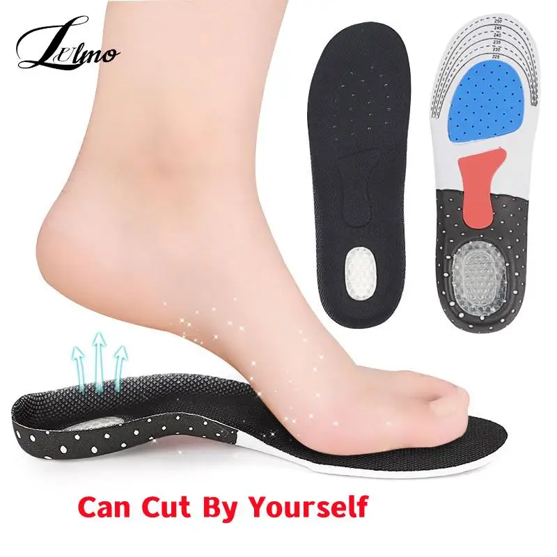 

Unisex Silicone Sport Insoles Orthotic Arch Support Sport Shoe Pad Running Gel Insoles Insert Cushion For Walking,Running Hiking