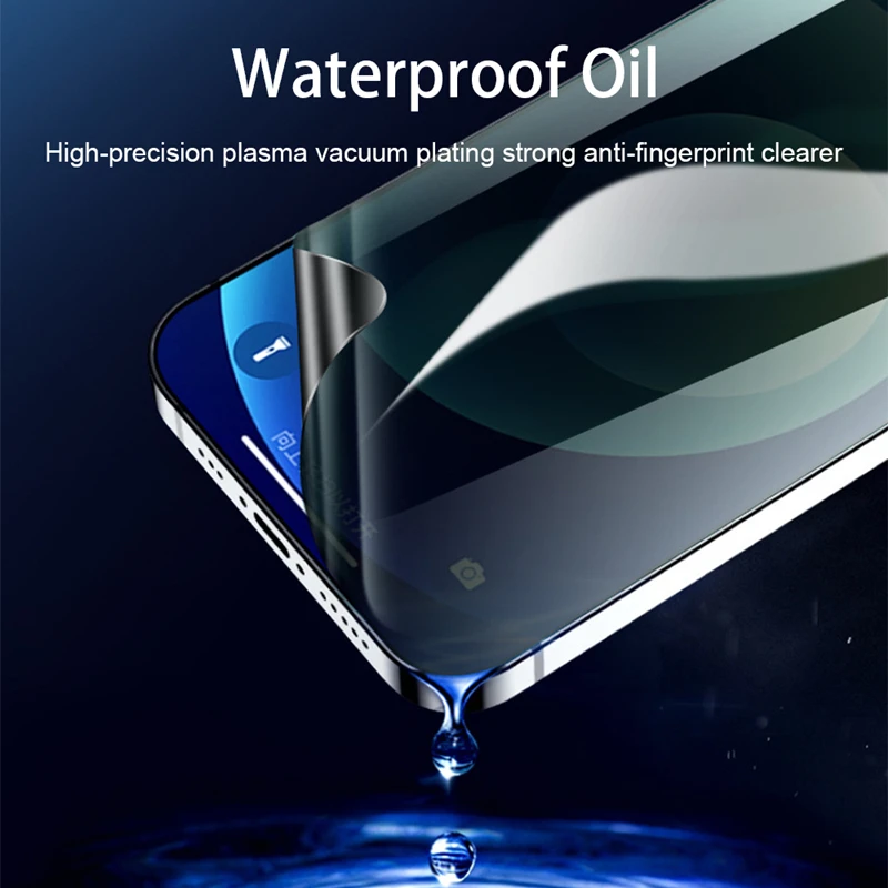 Anti-Spy Hydrogel Film for IPhone 13 12 11 14 Pro Max Mini Privacy Screen Protector for IPhone XS MAX X XR 8 7 Plus SE Not Glass