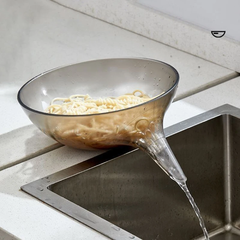 

Multifunctional Strainer Bowl Drainer Vegetable Fruit Tools Household Kitchen Storage Organization Drain Basket Food Colander