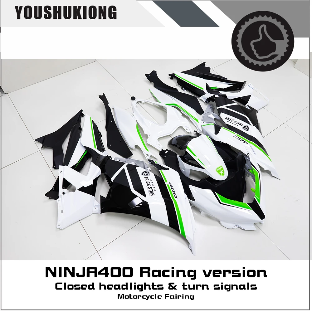 

Для i Ninja400 2018 2019 2020 2021 гоночная версия Закрытая фара сигнал поворота обтекатель мотоцикла высокое качество