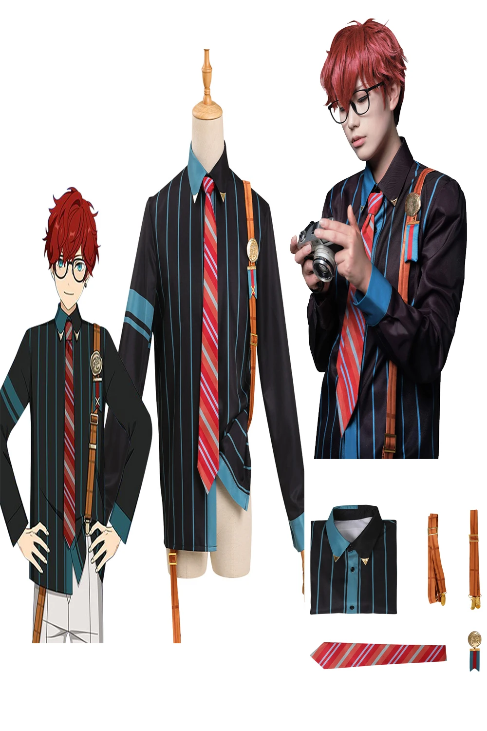 

Костюм для косплея Amagi Hiiro с изображением звёзд