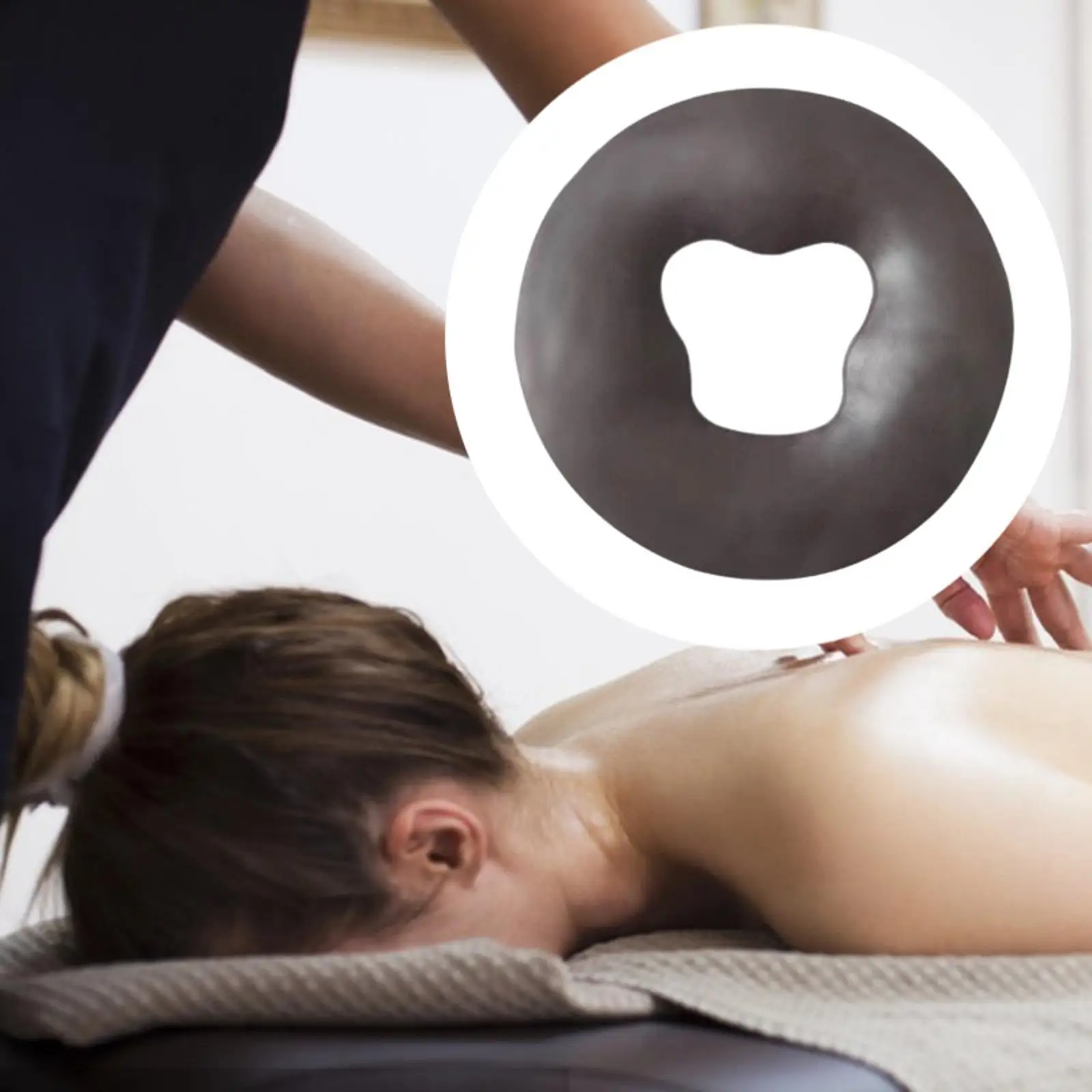 Массажная подушка для лица вниз массажная ухода за кожей сна домой