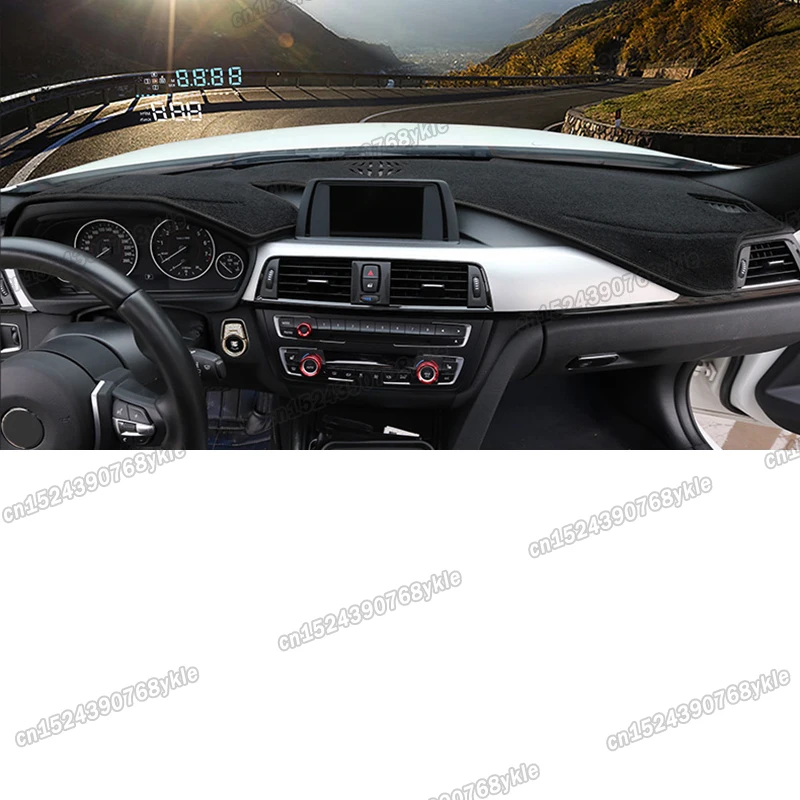 Нескользящий коврик для приборной панели автомобиля противозительный ковер bmw 3 4