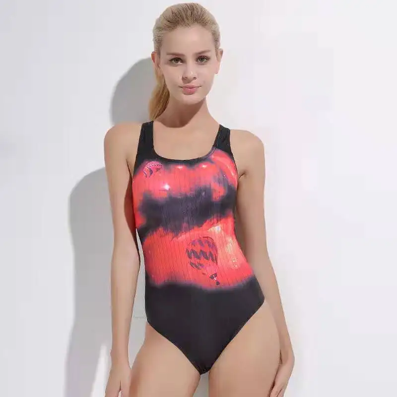 

SBART Women one piece swimwear water sports equipment backless monokini bathing swim suit Sexy Quick dry Female Elastic Swimsuit
