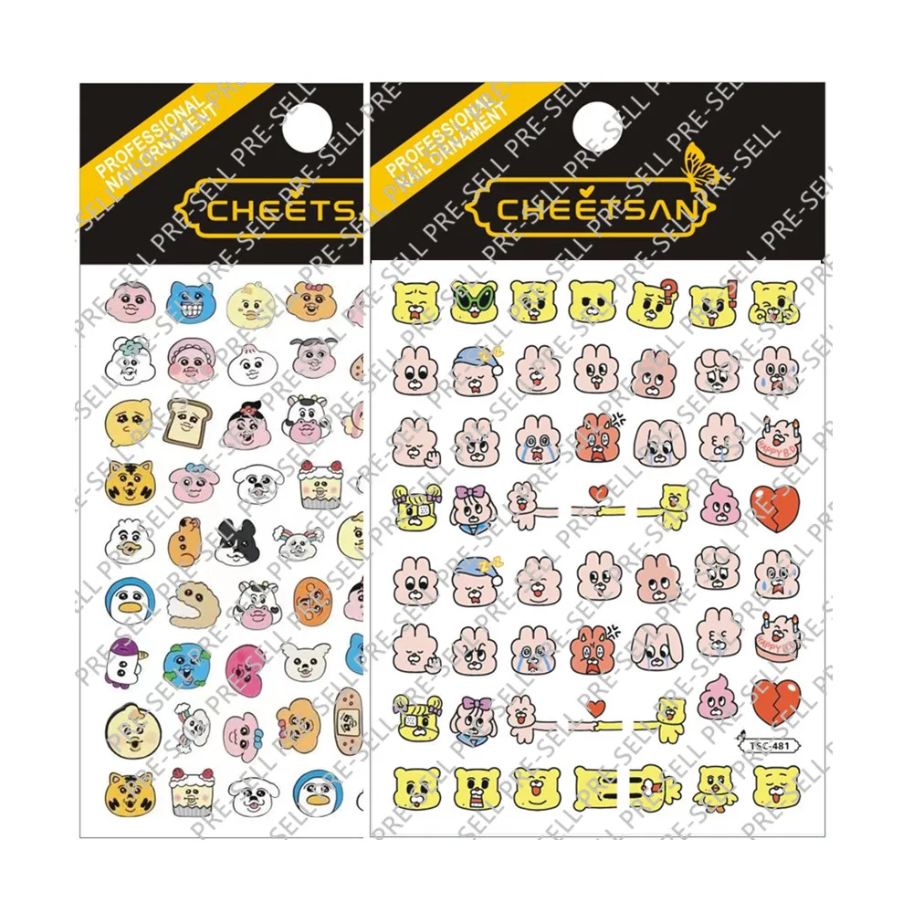 

TSC-461-462-463 Newest panty rabbit opanchu usagi 3d Nail Art Stickers Decal Slider Template Diy Nail tool Decorations Slider