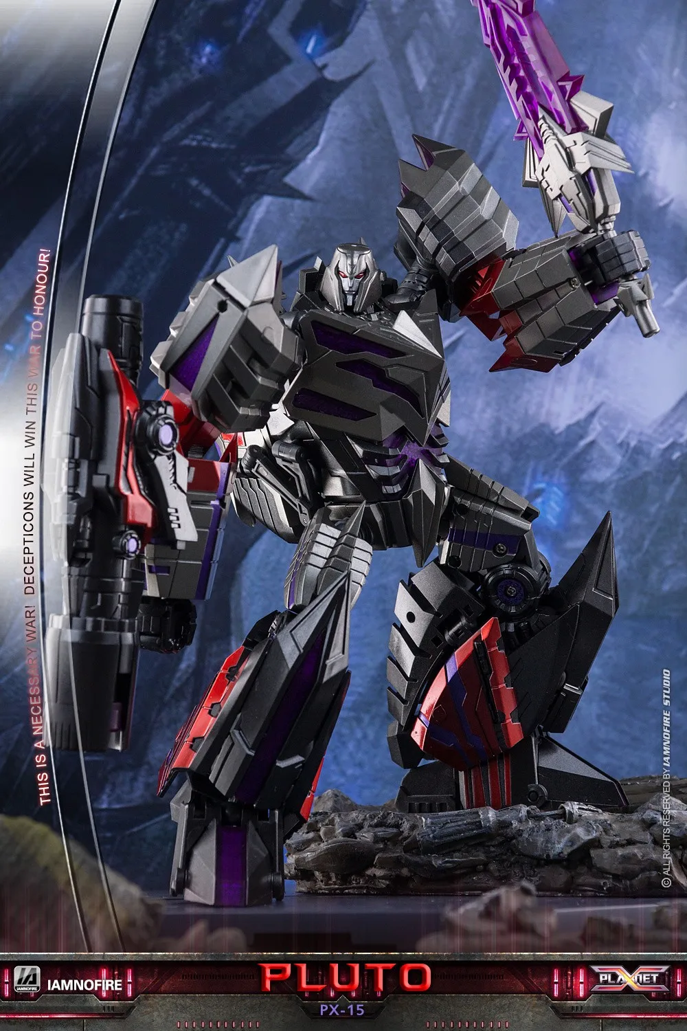 

Новая игрушка-трансформер планета X PX-15B Pluto металлический цвет Ver. Фигурка в наличии с коробкой