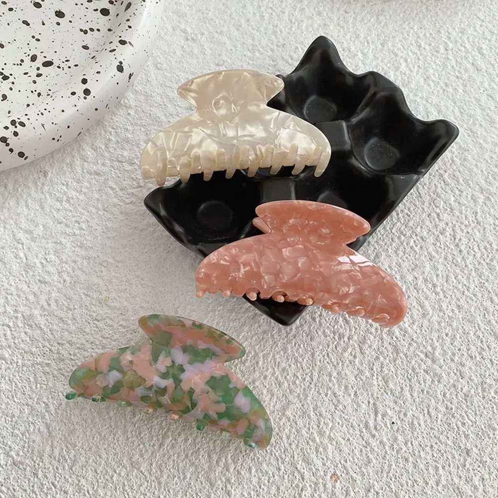 

Hair Clip Shark Clip Simple French Korean Style Headwear Female Hair Accessories Plastic Hair Claw Acetate Hair Clip