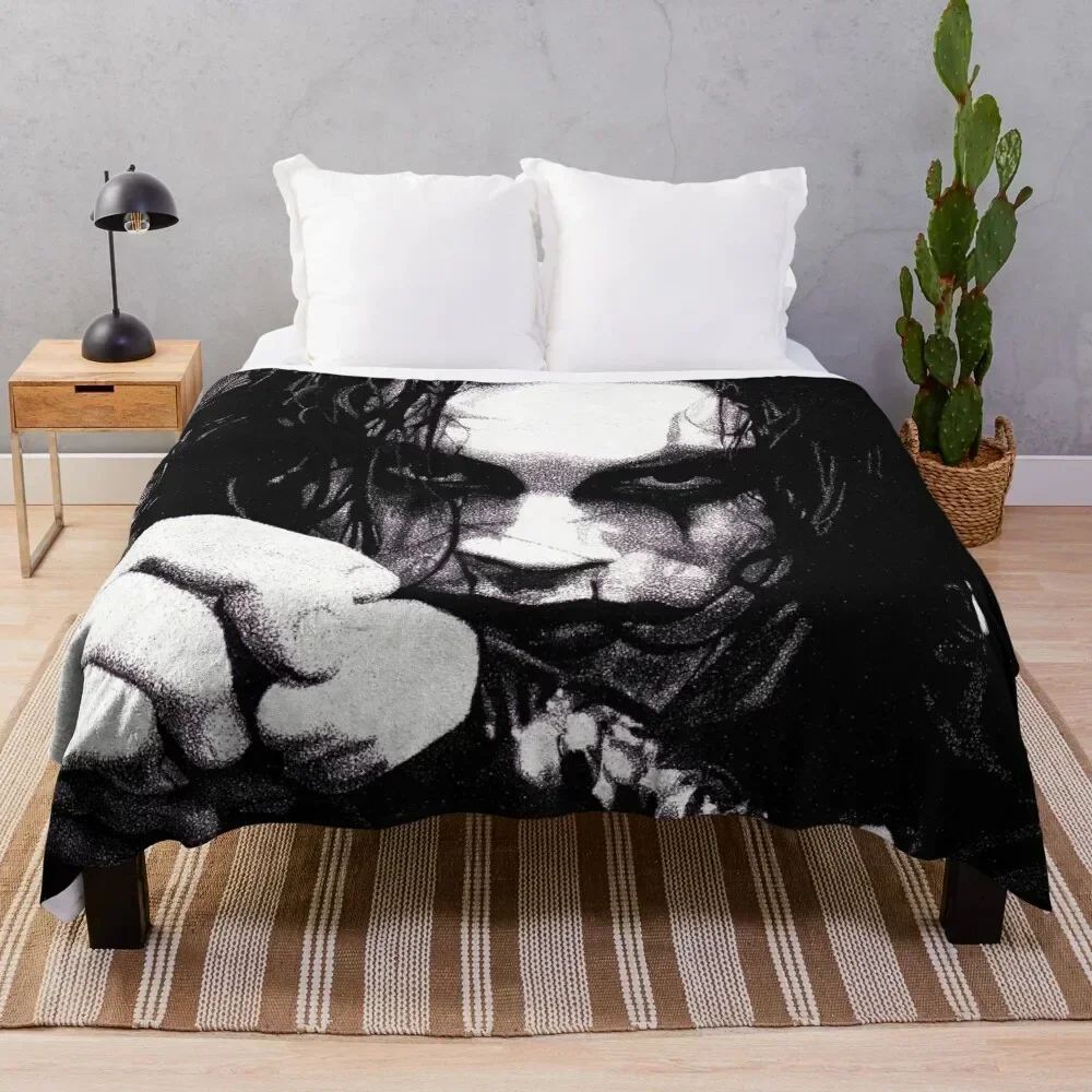 Фланелевое одеяло Eric Draven Crow