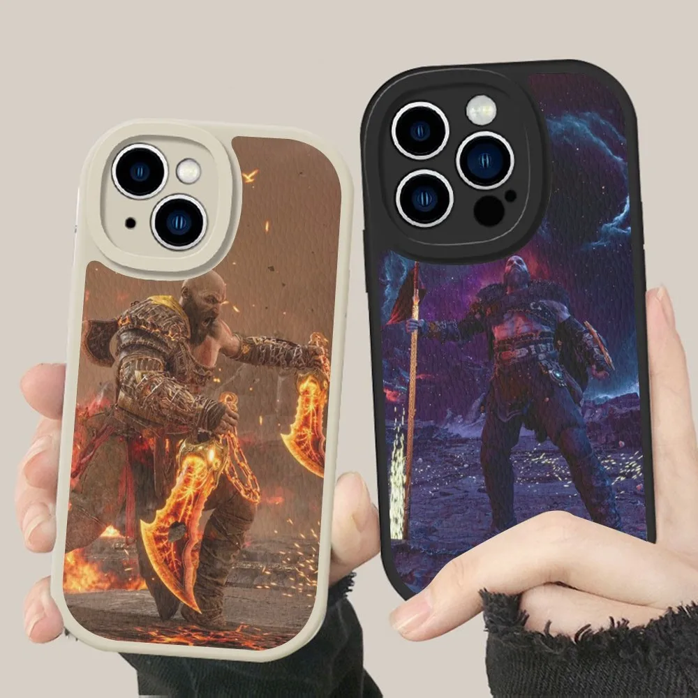 Чехол для телефона God Of War из жесткой кожи iPhone 14 13 12 Mini 11 Pro Max Xs X Xr 7 8 Plus 6 6s