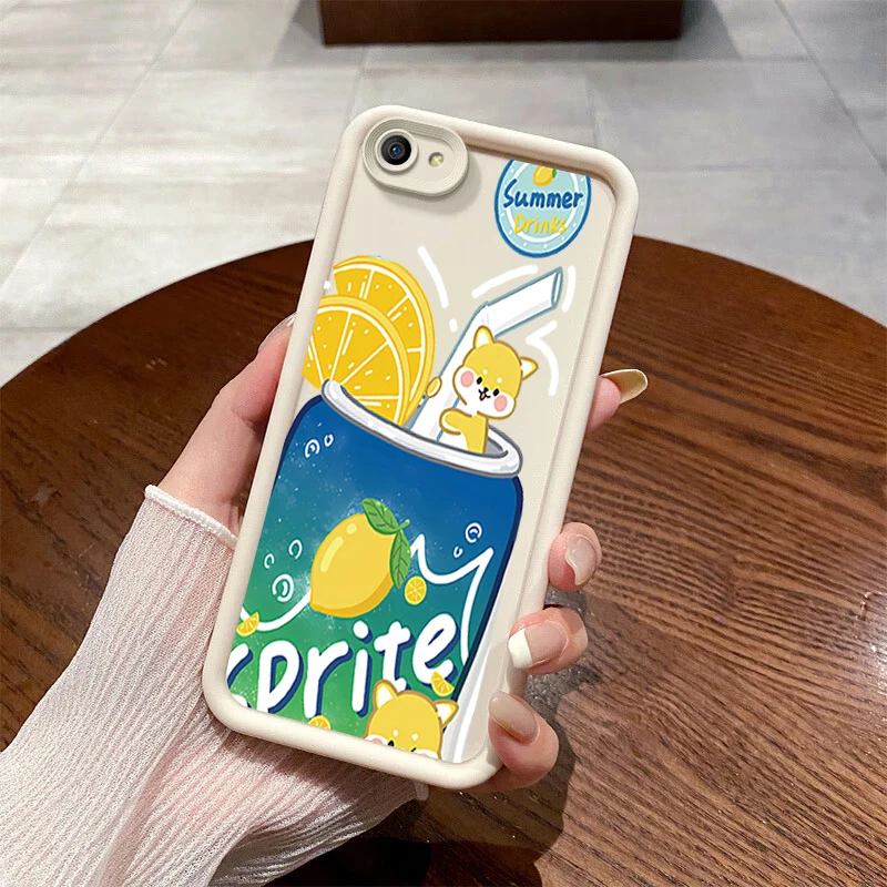 Чехол с рисунком лимонной соды для VIVO Y35m Y78 Plus Y78m Y77 Y77e Y73t Y11 Y35 Y76s t1
