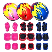 childrens protective equipment bicycle helmet knee elbow pads sports bike helmet riding balance scooter roller protective gear