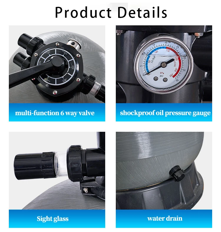 Система фильтров для бассейна Huaxi волокно песочный фильтр фильтры