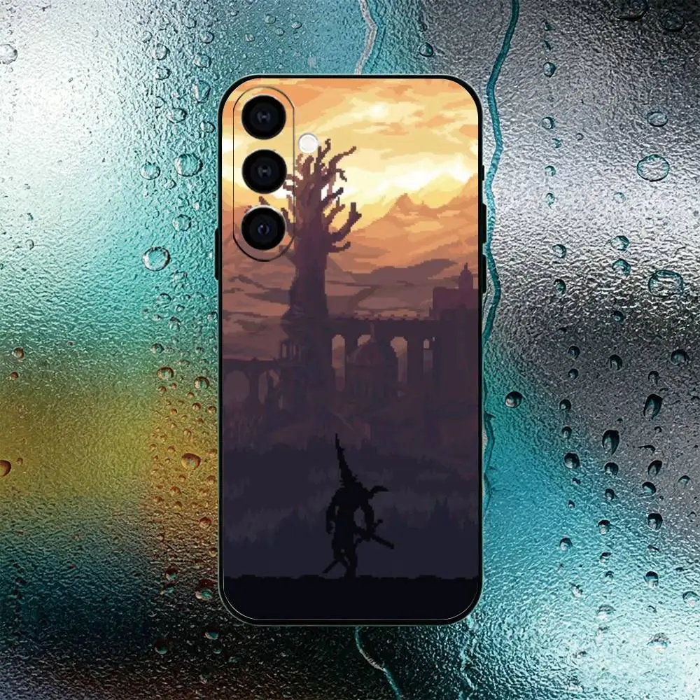 Фото Чехол для телефона B-Blasphemous Game для Samsung Galaxy A73, A72, A71, A70, A53, A52, A51, мягкий силиконовый черный чехол №4
