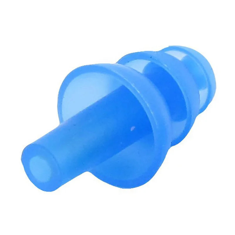 

5 Pairs Blue Soft Silicone Earplugs Swim Ear Plugs Swimming Sleeping Noise
