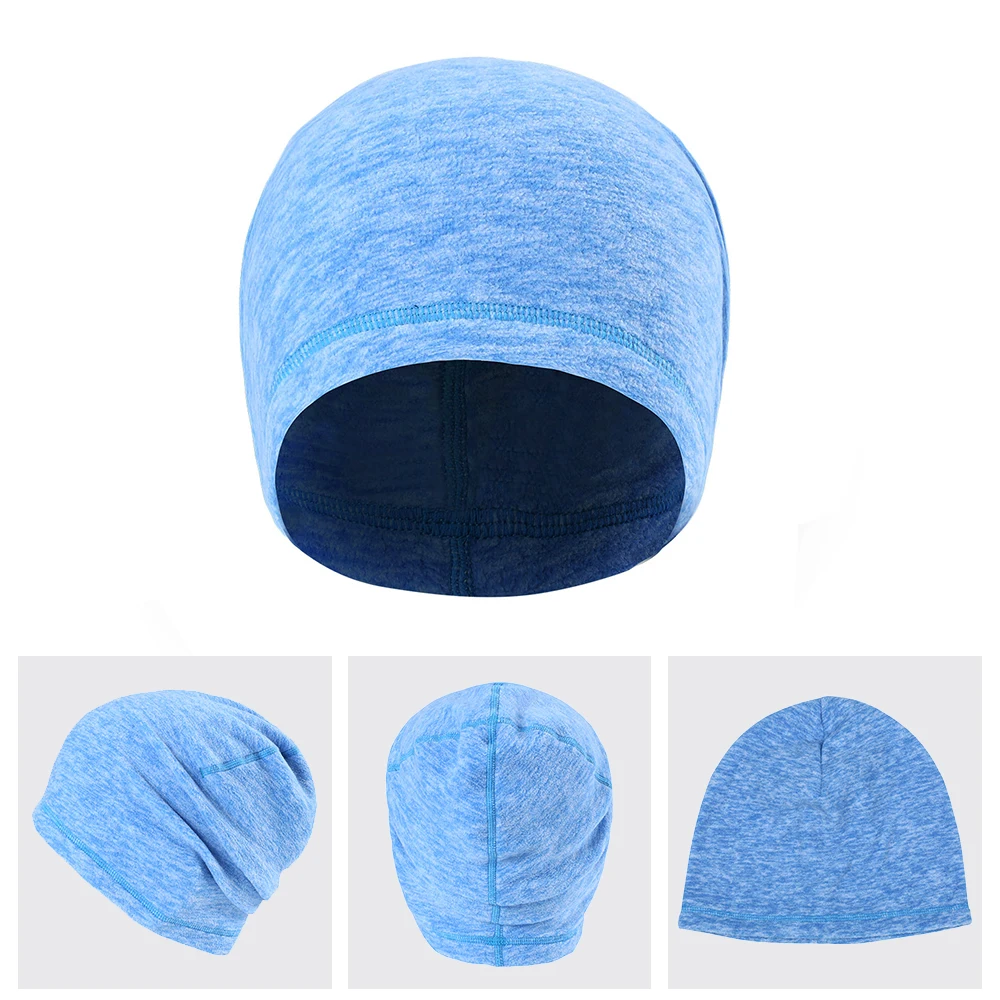 Зимняя флисовая велосипедная Кепка ветрозащитная крышка шапки для кемпинга