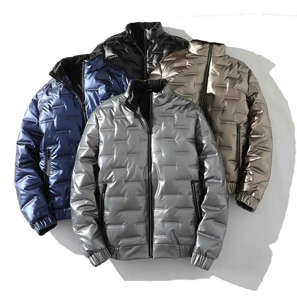2022 Men New Autumn Winter Warm Parkas Jacket Coat Mens Casual Outwear Outfits Parkas Coat Male