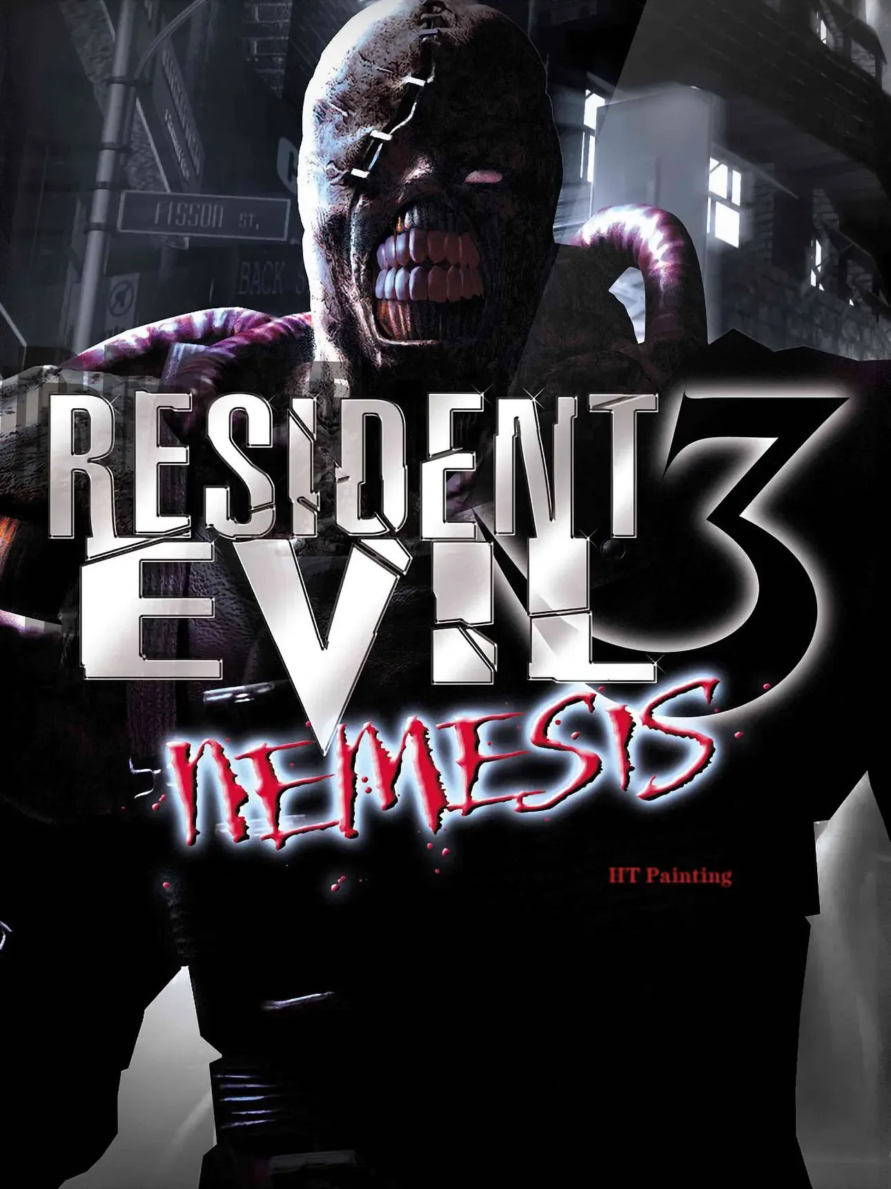 

Классический постер Resident Evil на холсте