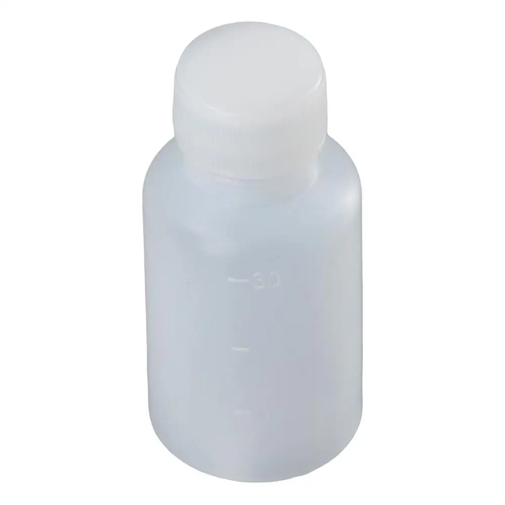 

50pcs Small Mouth Small Plastic Bottles 1 Oz Bottles with Caps Empty 30ml Reagent Bottle Travel Sample Bottles Lab Chemical