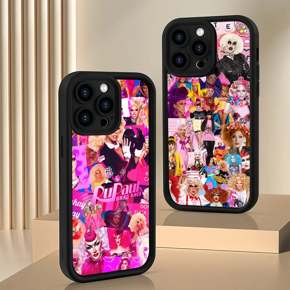 Фото Чехол для телефона R-RuPaul's D-Drag Race для iPhone 12, 11, 13, 14, 15, 16, 17 Max Pro Plus Air Mini, противоударный, противоскользящий, силиконовый, мягкий корпус №1