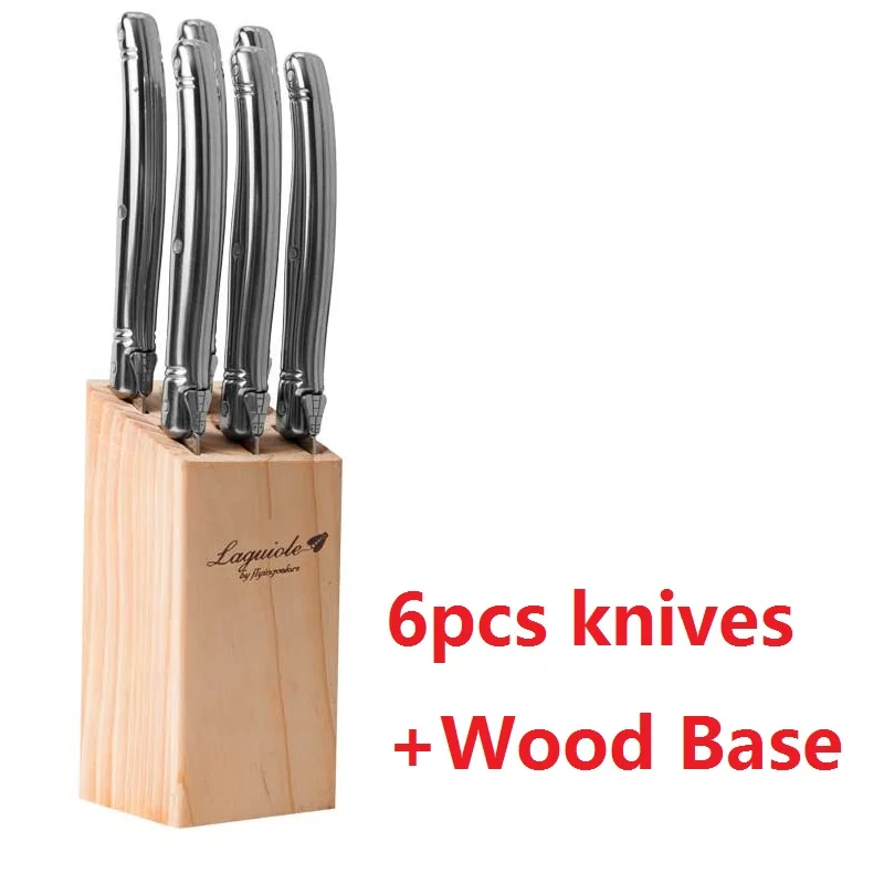 Набор ножей для стейка Laguiole из нержавеющей стали 9 дюймов