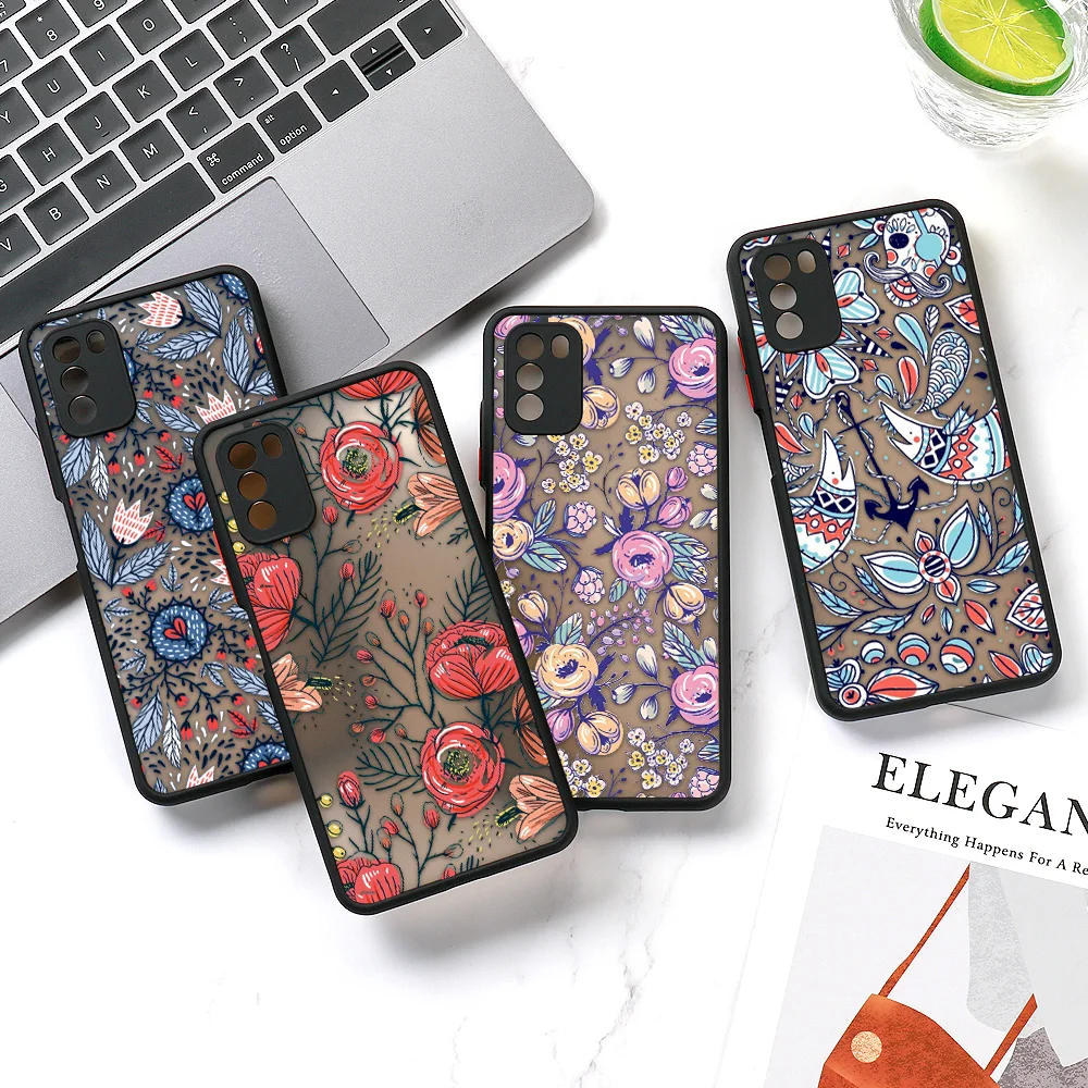 Poco X 3 Pro Case For Xiaomi Poco X3 Pro F3 Redmi Note 11 10 9 8 7 9s 10s Mi 11 Lite 5G NE 11T M3 X3 NFC Matte Phone Funda Cover