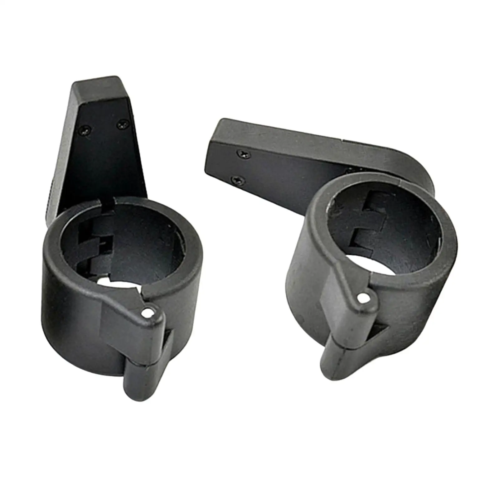 

2Pcs Barbell Collar Non Slip Weight Clips Durable Barbell Clamps for Strength
