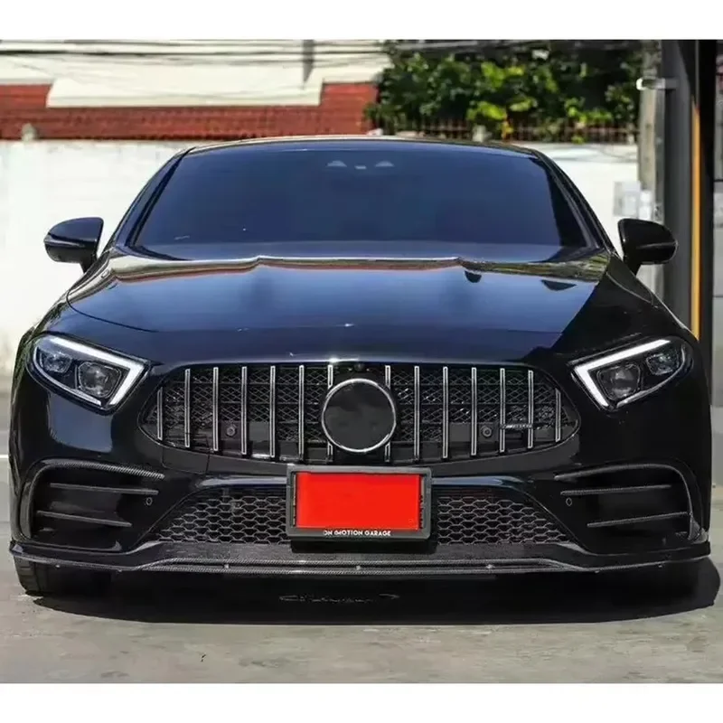 Для Mercedes Benz CLS Class W257 CLS53 350 2018+ ветровой нож из углеродного волокна противотуманная