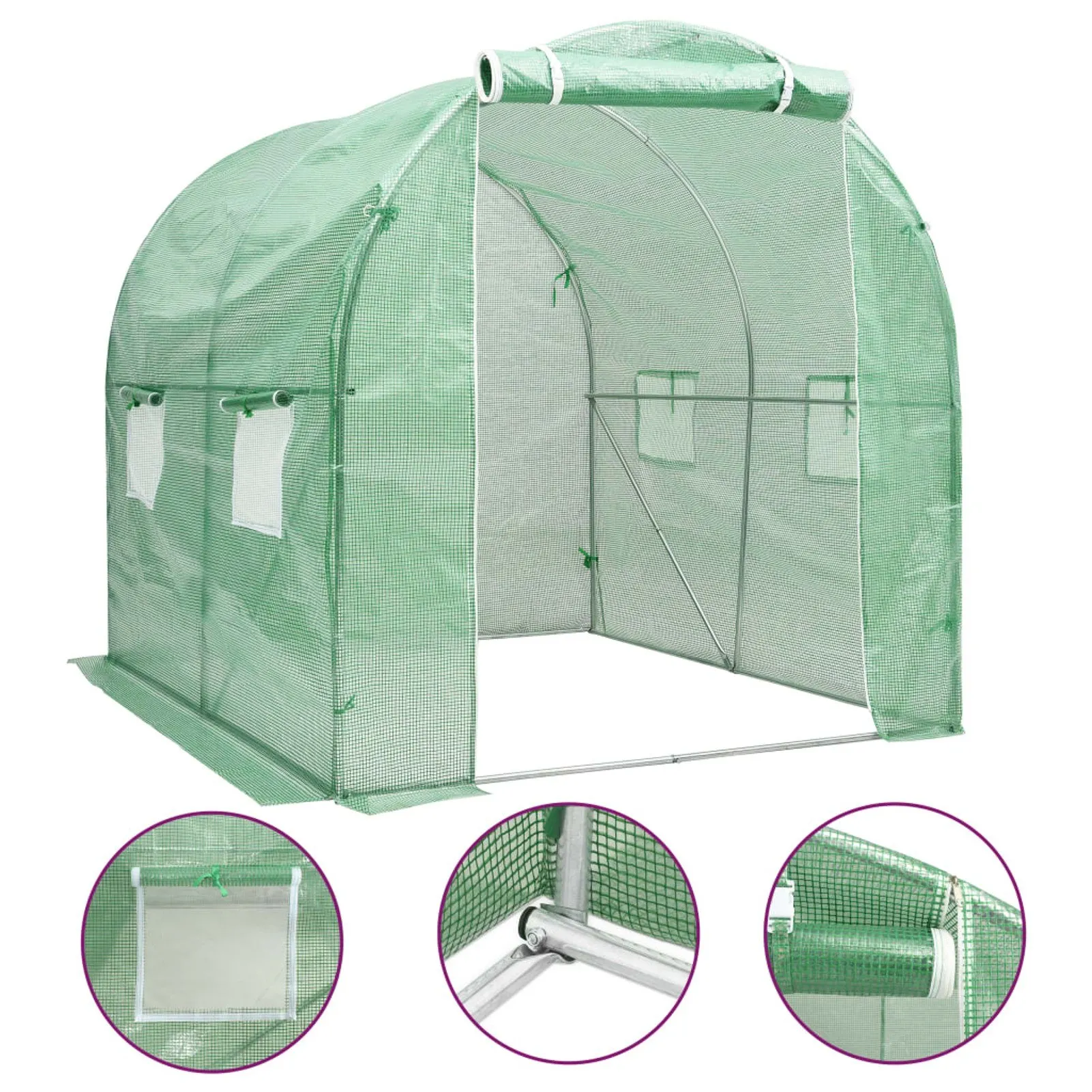 

Greenhouse 43.1 ft² 78.7"x78.7"x78.7"