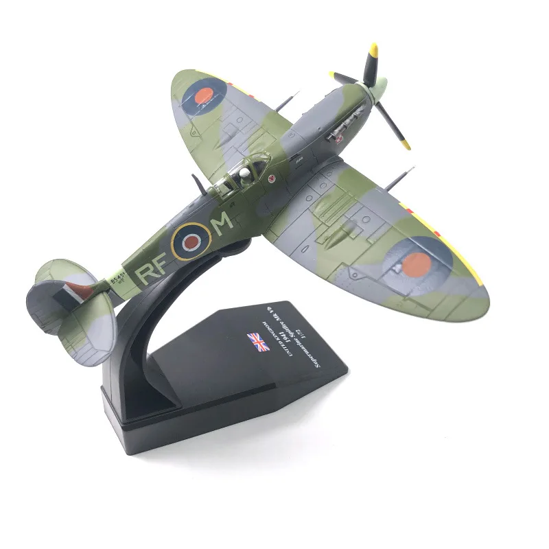 

1:72 World War II Spitfire Fighter Replica Metal Model