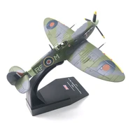 172 world war ii spitfire fighter replica metal model