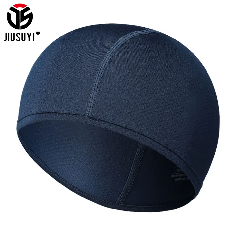 

Men Women Quick Dry Sweat Wicking Cap Stretchable Hiking Cycling Helmet Liner Hat Sun Protection Outdoor Sport Breathable Beanie