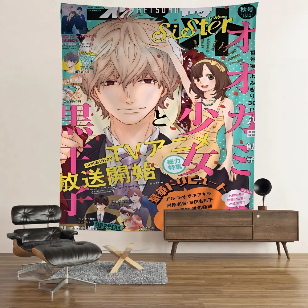 W-Wolf G-Girl A-And B-Black Prince Висячие богемные гобелены Богемные настенные Мандала Дешевые