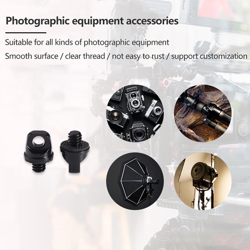 

1/4 Lanyard Screw 3/8 SLR Camera Tripod Lifting Ring Sports Digital Camera Accessories With Lanyard Hole Quick Strap Safe