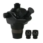 8X-50X промышленный мультифокальный Тринокулярный стереомикроскоп, головка с непрерывным увеличением + супер широкоугольные окуляры 10x22 мм для ремонта телефонов