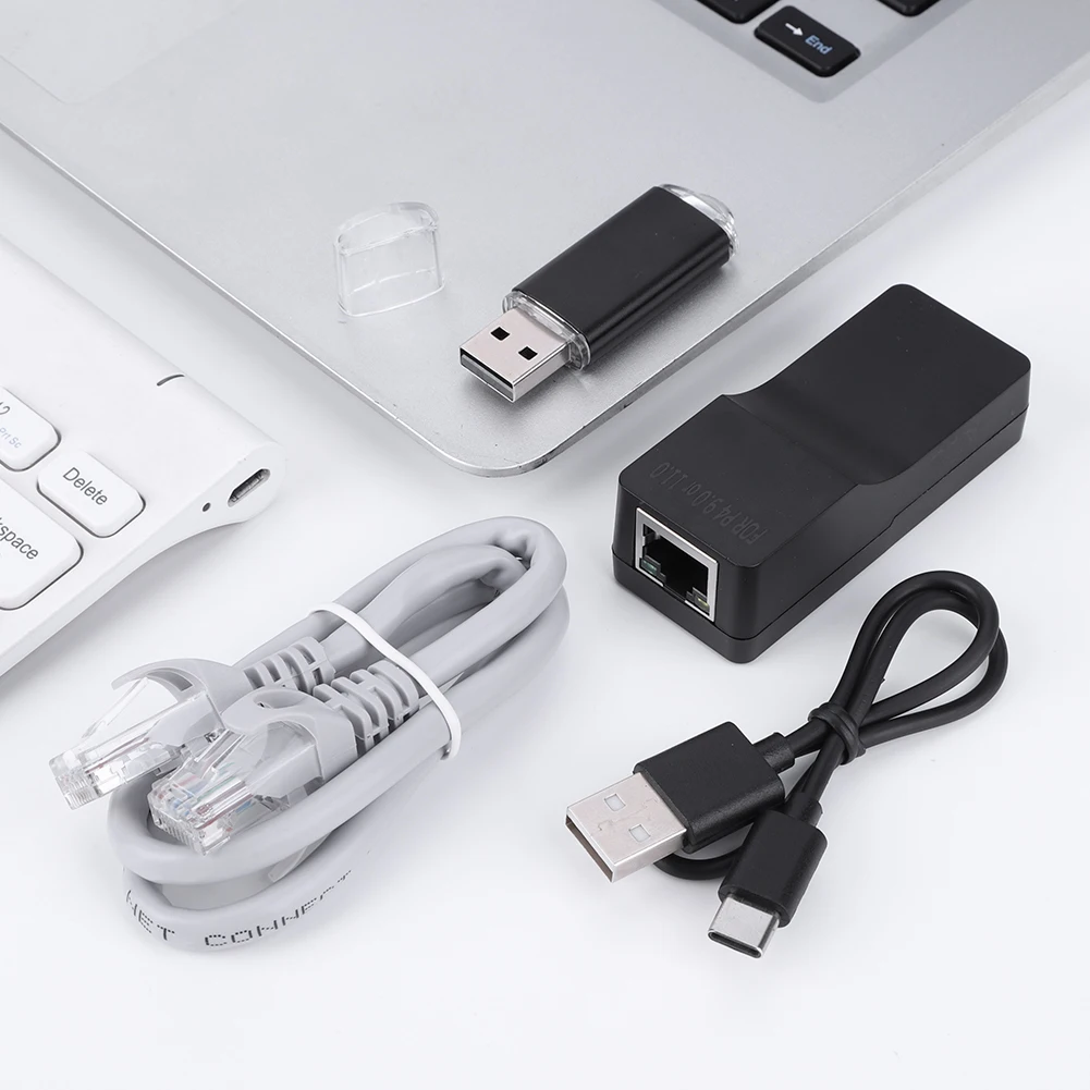 One-Key JB Tool Mod Set USB Dongle USB-адаптер с комплектом кабелей Ethernet Type-C USB-ключ для системы PS4