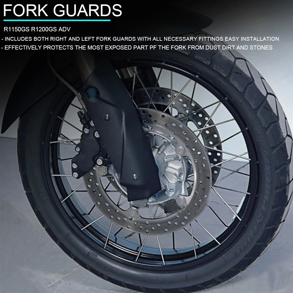 

For BMW R1200GS R1150GS R1200 R1250 GS R 1200 1150 GS ADV Adventure Motorcycle Front Fork Guards Protectors Lower Fork Cover Set