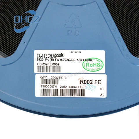 10 шт. EBR39FER002 0,002Ω ± 1% 5 Вт низкосопротивляющийся резистор для отбора проб/шунт Новый и оригинальный фотоэлемент