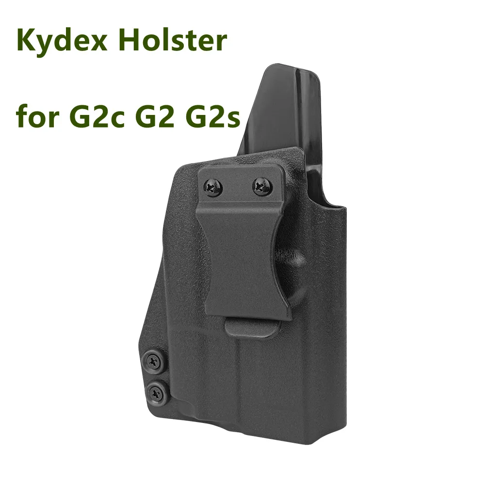 

Concealed Carry Tactical Gun Holster G2c G2 G2s Concealment Pouch PT-111 PT-140 Right Hand IWB Belt Clip Case Holder