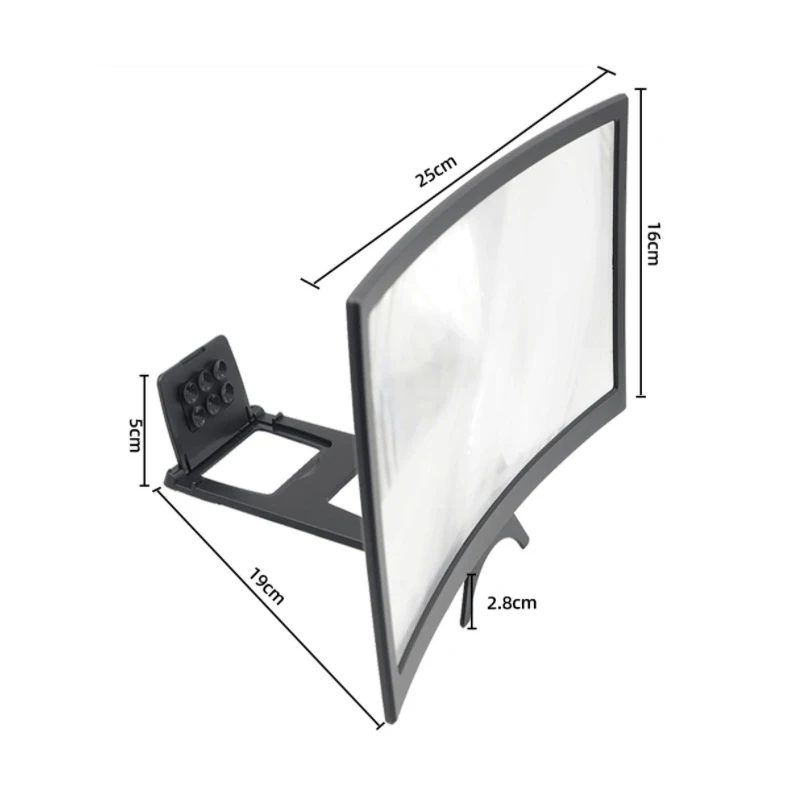 Усилитель экрана с изогнутым экраном 12 дюймов |